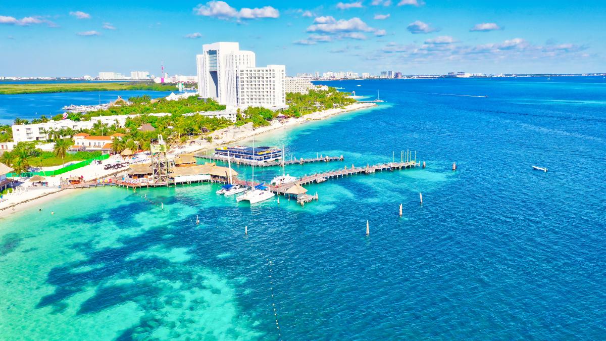 best place to swim with dolphins in cancun