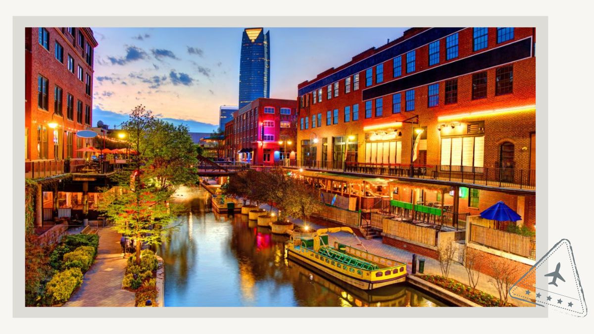 Bricktown Canal in Oklahoma City