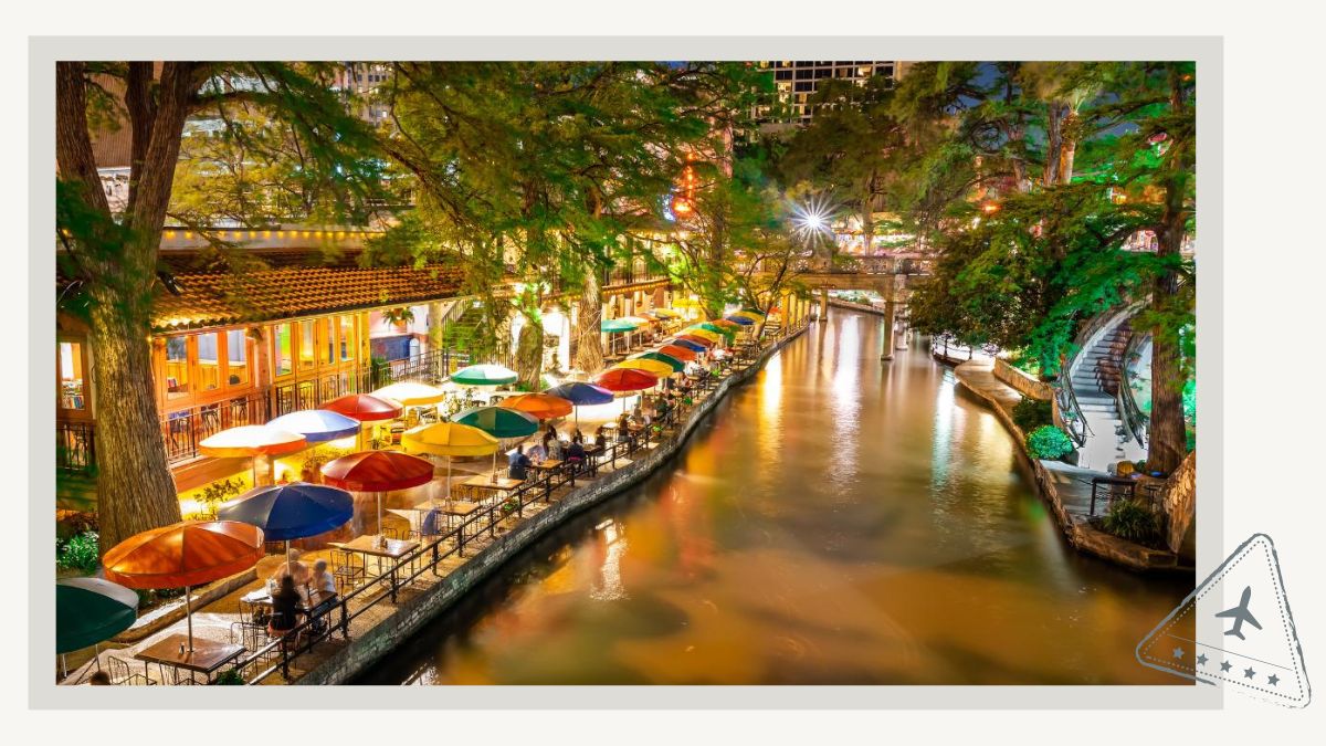 Fun Day Trips and Inexpensive Weekend Getaways Near Dallas - San Antonio Riverwalk at night