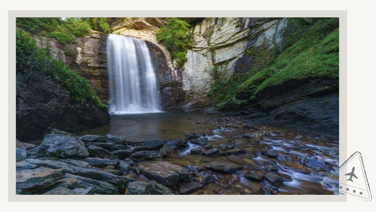 Looking Glass Falls near Asheville