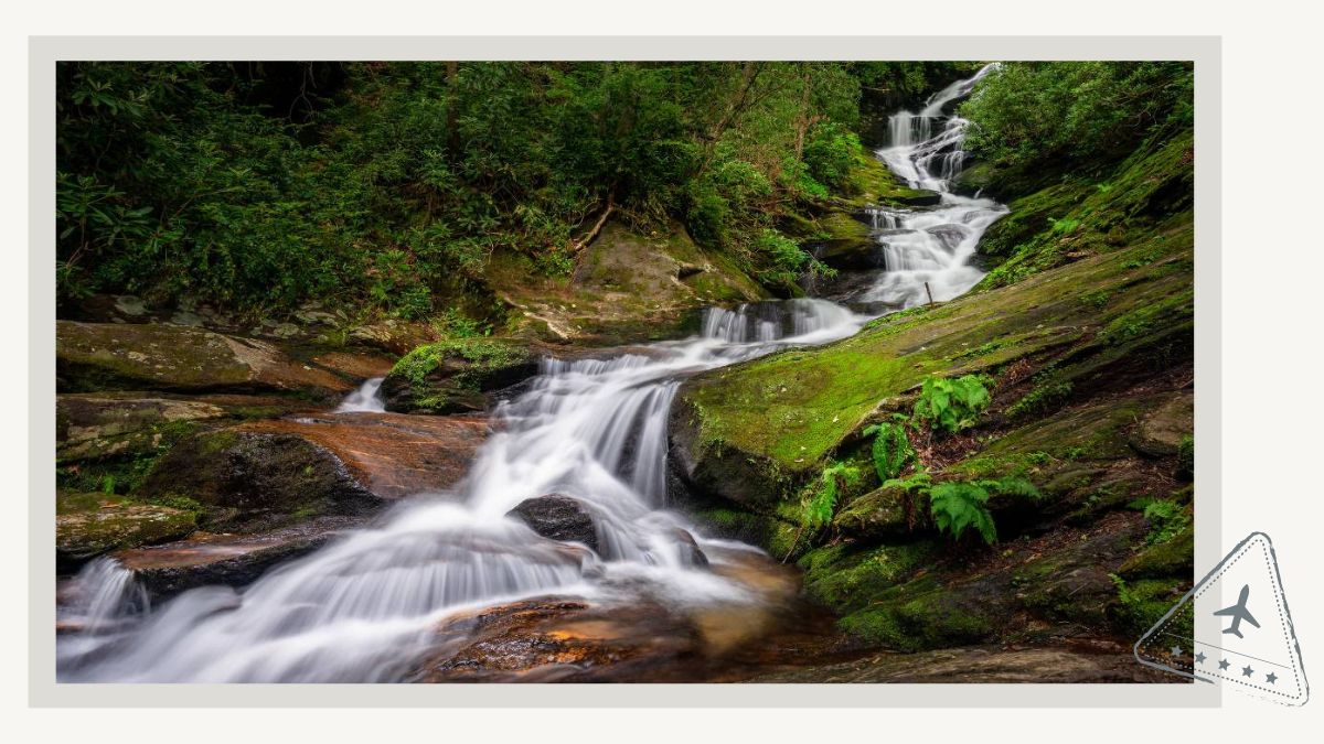 Roaring Fork Falls Asheville