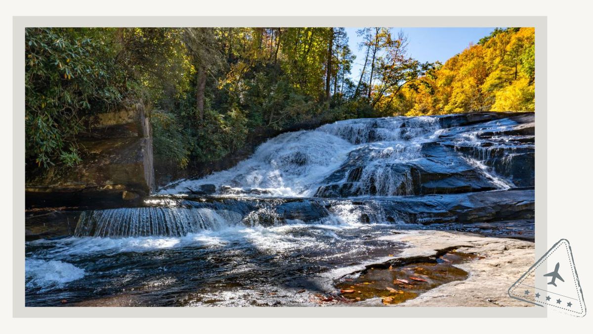 Triple Falls Asheville Hikes with Waterfalls