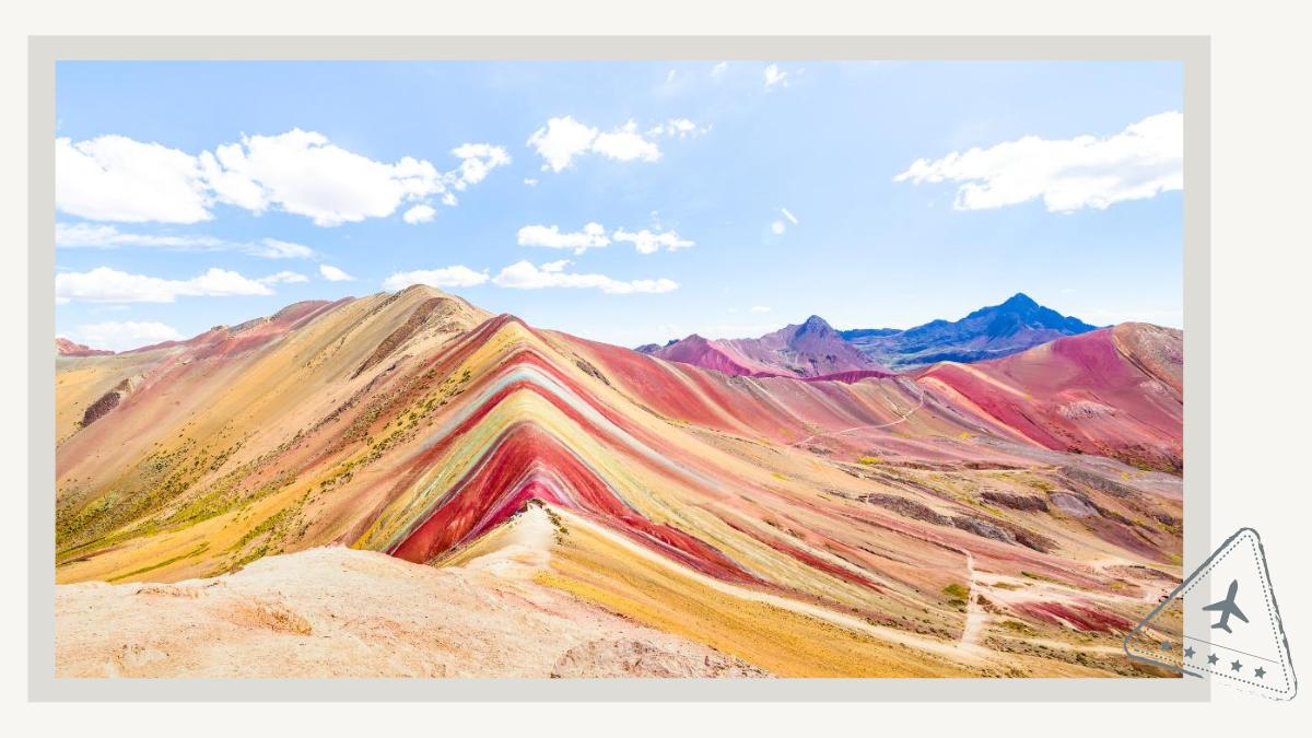 Rainbow Mountain during Summer in Peru