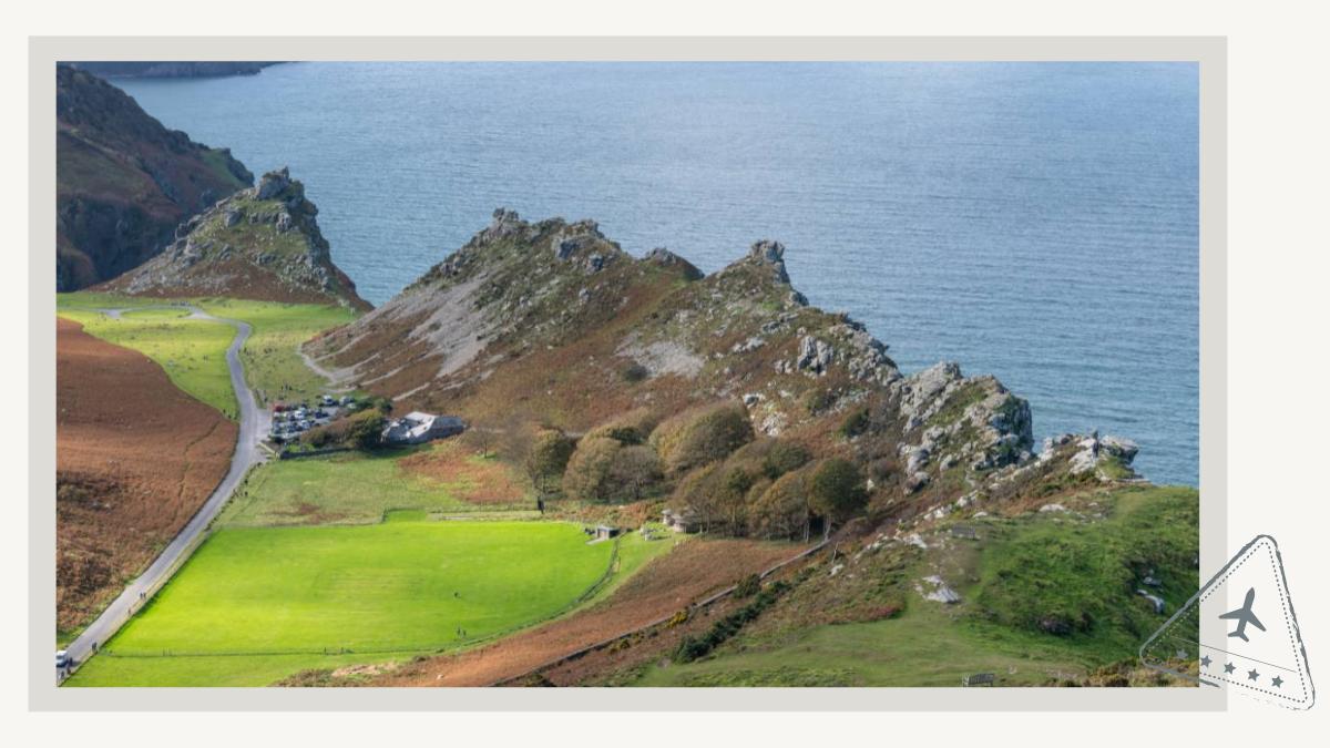 The Valley of Rocks North Devon