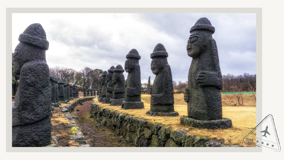 Dol Hareubang - Jeju Stone Park