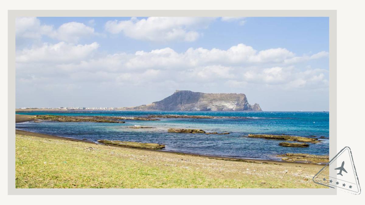 Hyeopjae Beach at Jeju Island