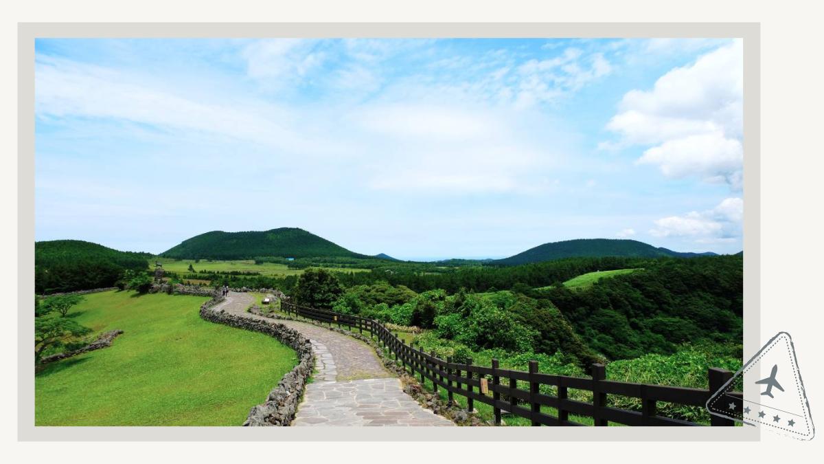 Sangumburi Crater at Jeju Island