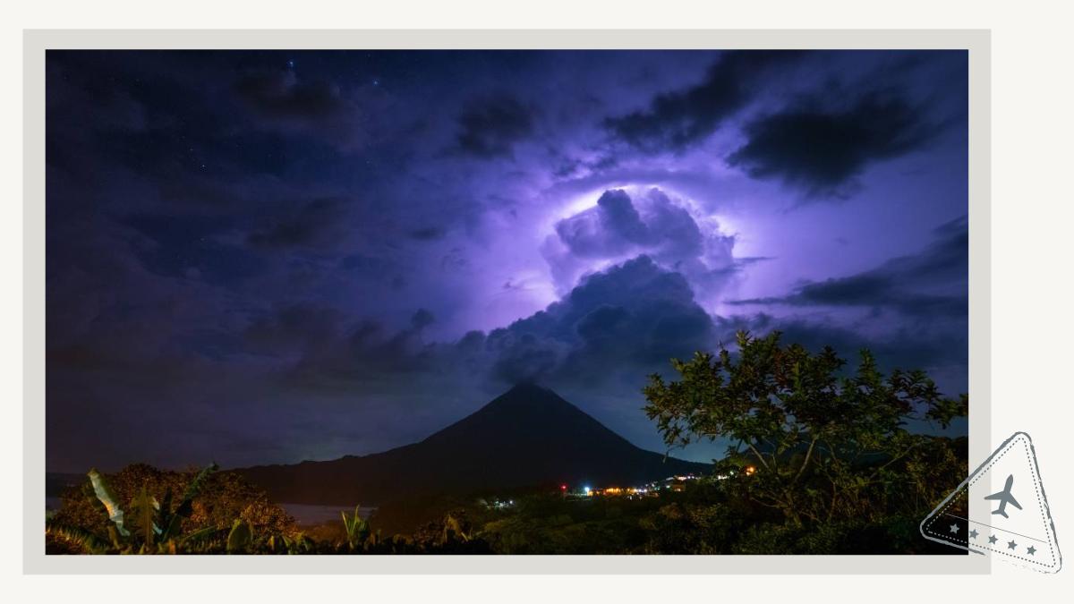 Arenal Volcano at night - Costa Rica