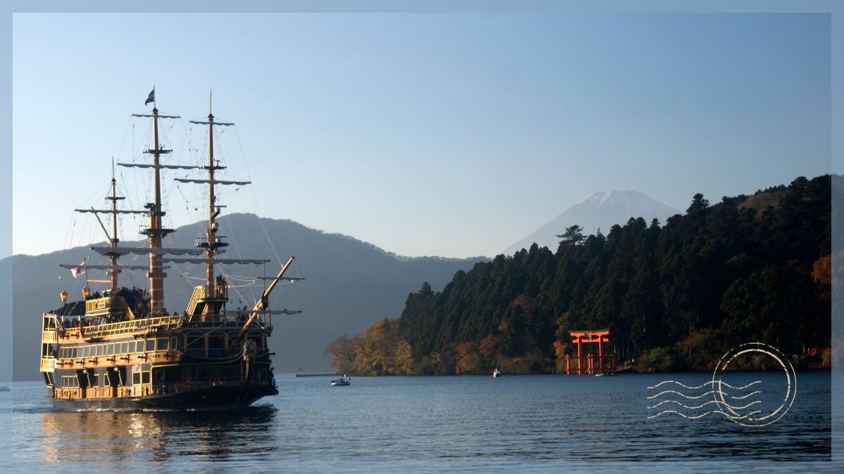 The Most Amazing Tokyo to Hakone Day Trip Itinerary Ever - Lake Ashinoko with Mt. Fuji cruise