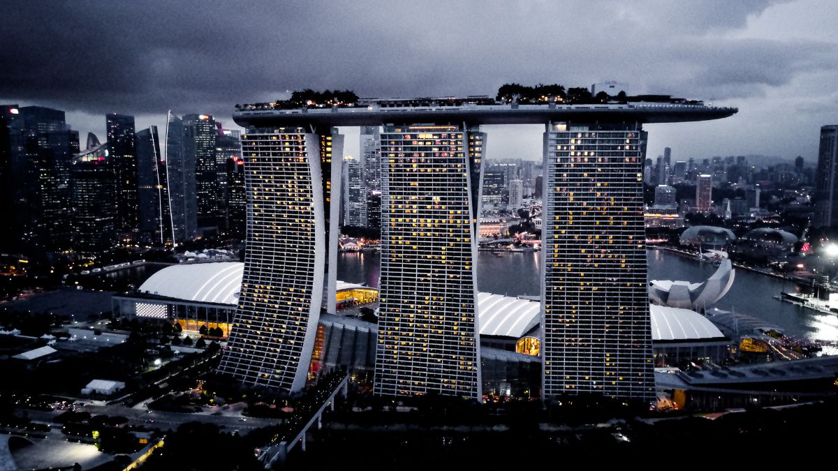 Honeymoon stays in Singapore - Marina Bay Sands