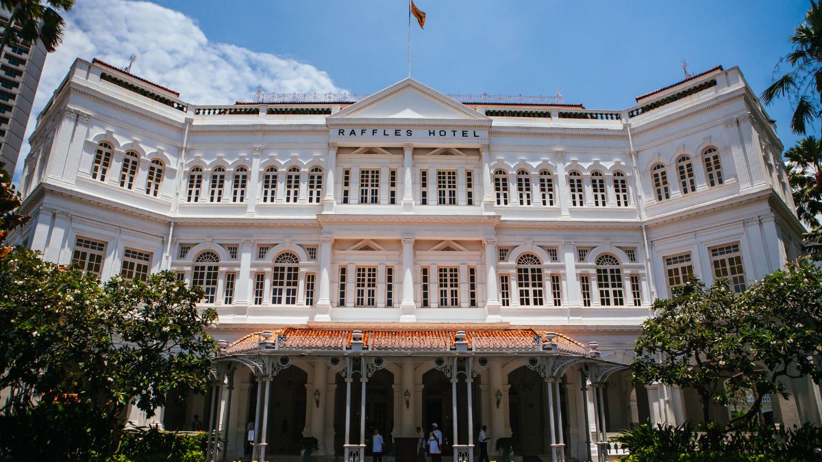 Honeymoon stays in Singapore - Raffles Hotel Singapore